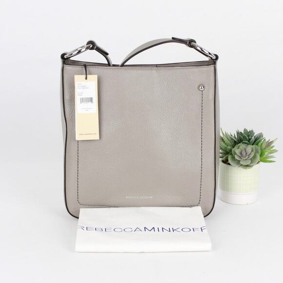 NWT REBECCA MINKOFF Jody Leather Feed Bag w/Dust Bag - Picture 3 of 8